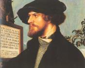 Portrait of Bonifacius Amerbach - 小汉斯·荷尔拜因